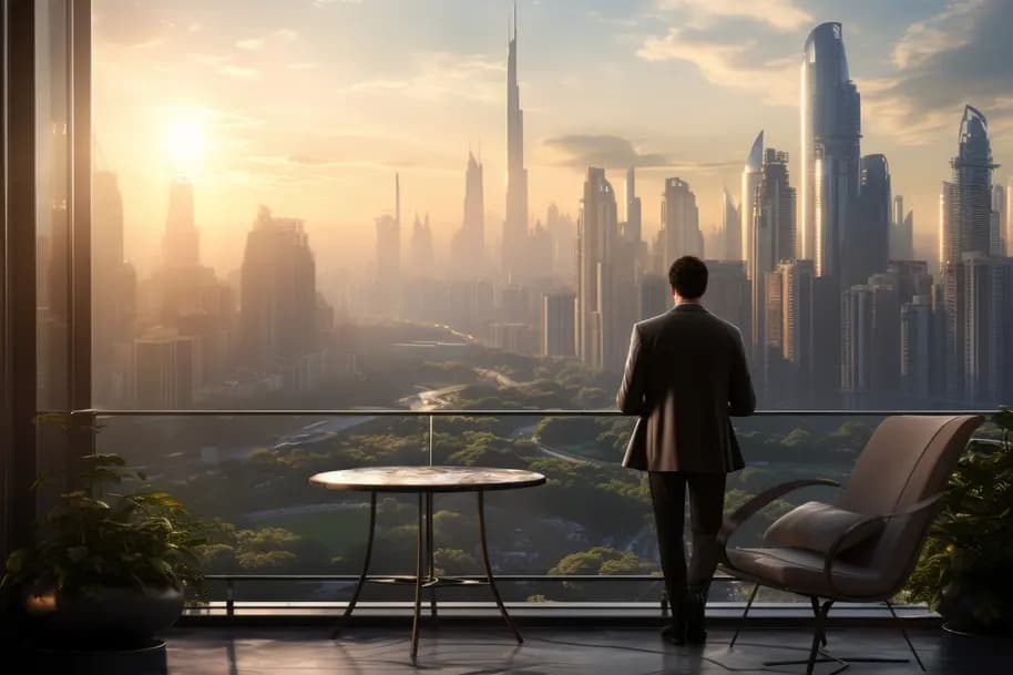 person-looking-futuristic